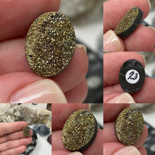 Load image into Gallery viewer, Pyrite 16x12mm Oval Cabochons