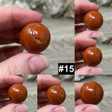 Load image into Gallery viewer, Brecciated Red Jasper 20-22mm Spheres