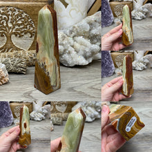 Bild in Galerie-Viewer laden, Green Onyx 5" Obelisk Towers