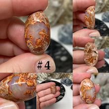 Load image into Gallery viewer, Mexican Fire Opal in Matrix Cabs Under 6 Grams