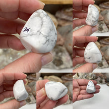 Bild in Galerie-Viewer laden, Howlite 20-25mm Tumbles (Medium to Large Size)