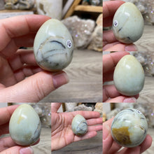 Bild in Galerie-Viewer laden, Black Gold Amazonite 2" Eggs