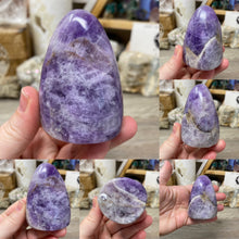 Bild in Galerie-Viewer laden, <transcy>Chevron Amethyst Laced Achat / Dog Tooth Rough Boulder</transcy>