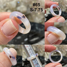 Bild in Galerie-Viewer laden, Agate 5mm Band Rings