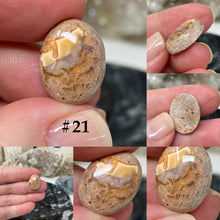 Bild in Galerie-Viewer laden, Mexican Fire Opal in Matrix Cabs Under 2 Grams