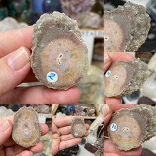 将图像加载到图库查看器中,Uruguayan Amethyst Stalactite X-Large Slices