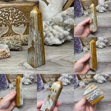 Bild in Galerie-Viewer laden, Green Onyx 5" Obelisk Towers