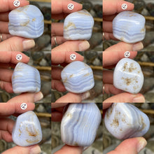 Bild in Galerie-Viewer laden, Blue Lace Agate X-Large Tumbles