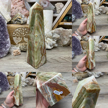 Bild in Galerie-Viewer laden, Green Onyx 8" Obelisk Towers