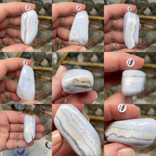 Bild in Galerie-Viewer laden, Blue Lace Agate X-Large Tumbles