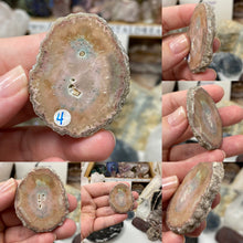 将图像加载到图库查看器中,Uruguayan Amethyst Stalactite X-Large Slices