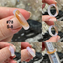 Bild in Galerie-Viewer laden, Agate 5mm Band Rings