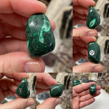 将图像加载到图库查看器中,Malachite X-Small Tumbles
