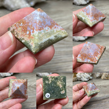 Bild in Galerie-Viewer laden, Ocean Jasper 1"-1.5" Small Pyramids