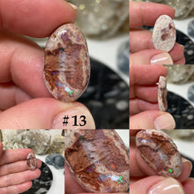 Load image into Gallery viewer, Mexican Fire Opal in Matrix Cabs Under 3 Grams