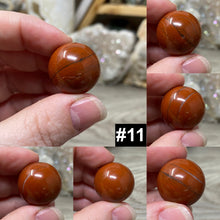 Load image into Gallery viewer, Brecciated Red Jasper 20-22mm Spheres