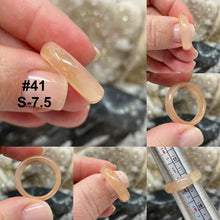 Bild in Galerie-Viewer laden, Agate 5mm Band Rings