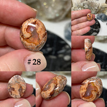 Load image into Gallery viewer, Mexican Fire Opal in Matrix Cabs Under 3 Grams