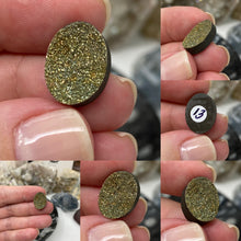 Load image into Gallery viewer, Pyrite 16x12mm Oval Cabochons