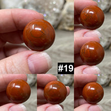 Load image into Gallery viewer, Brecciated Red Jasper 20-22mm Spheres