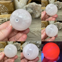 Bild in Galerie-Viewer laden, Pink Calcite / Mangano Calcite 48-49mm Spheres