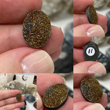 Load image into Gallery viewer, Pyrite 16x12mm Oval Cabochons