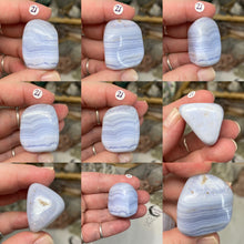 Bild in Galerie-Viewer laden, Blue Lace Agate X-Large Tumbles