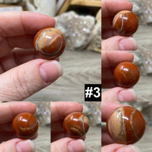 Load image into Gallery viewer, Brecciated Red Jasper 20-22mm Spheres