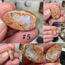 Load image into Gallery viewer, Mexican Fire Opal in Matrix Cabs Under 6 Grams