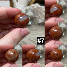 Load image into Gallery viewer, Brecciated Red Jasper 20-22mm Spheres