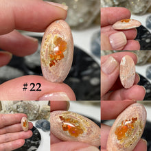 Load image into Gallery viewer, Mexican Fire Opal in Matrix Cabs Under 3 Grams