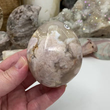 在图库查看器中加载和播放视频,Flower Agate Palm Stone #13