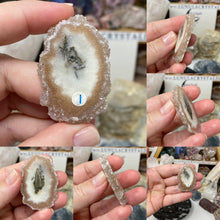 将图像加载到图库查看器中,Uruguayan Amethyst Stalactite X-Large Slices