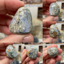 Bild in Galerie-Viewer laden, Blue and Green Kyanite Freeform Tumbles
