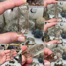 将图像加载到图库查看器中,Smoky Quartz / Lodolite Lightly Tumbled Points