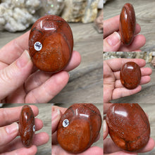 Load image into Gallery viewer, Brecciated Red Jasper Pillow Palm Stones
