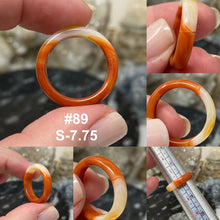 Bild in Galerie-Viewer laden, Agate 5mm Band Rings