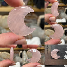 将图像加载到图库查看器中,Rose Quartz 1.25" Moons