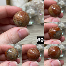 Load image into Gallery viewer, Brecciated Red Jasper 20-22mm Spheres