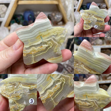 Bild in Galerie-Viewer laden, Green Onyx 2.5" Stars