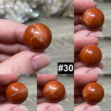 Load image into Gallery viewer, Brecciated Red Jasper 20-22mm Spheres