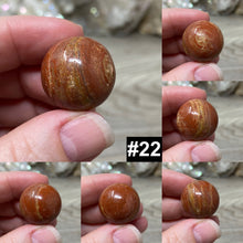 Load image into Gallery viewer, Brecciated Red Jasper 20-22mm Spheres