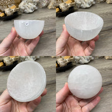 Load image into Gallery viewer, Selenite 2.7" Bowls