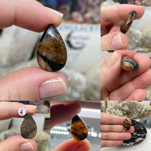 Load image into Gallery viewer, Andalusite / Chiastolite Small Cabochons
