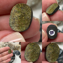 Load image into Gallery viewer, Pyrite 16x12mm Oval Cabochons