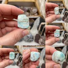将图像加载到图库查看器中,Blue Aragonite Small Tumble