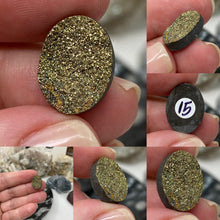 Load image into Gallery viewer, Pyrite 16x12mm Oval Cabochons