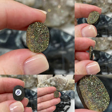 Load image into Gallery viewer, Pyrite 16x12mm Oval Cabochons