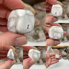 Bild in Galerie-Viewer laden, Howlite 20-25mm Tumbles (Medium to Large Size)