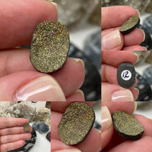 Load image into Gallery viewer, Pyrite 16x12mm Oval Cabochons